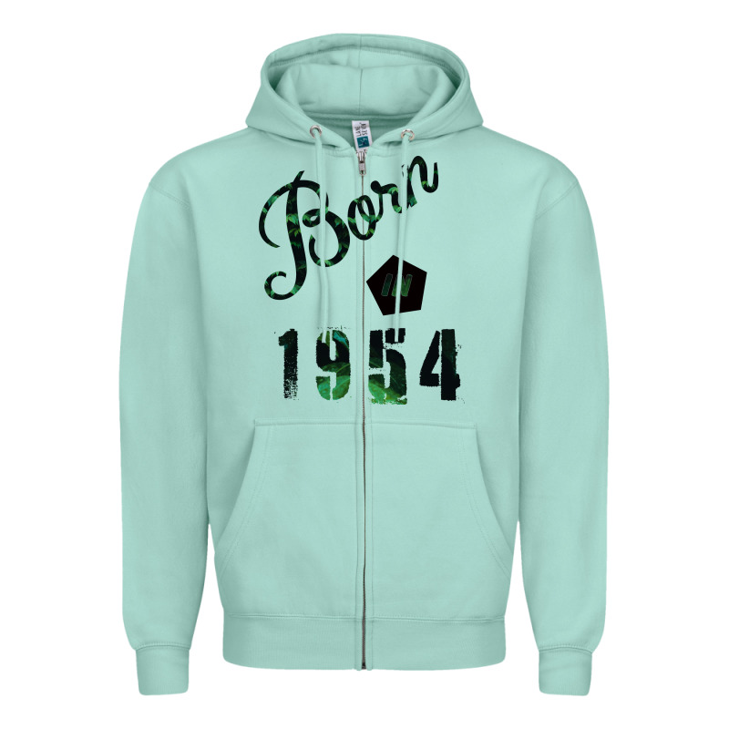 Born In 1954 Zipper Hoodie by Bettercallsaul | Teevron