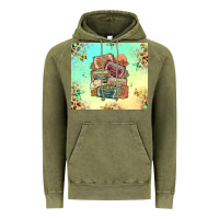 Vintage Olive country cassette tapes Vintage Hoodie - MaliasSmallBusiness