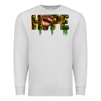 Dove Grey hope juneteenth Premium Sweatshirt - CowGirlArtShop