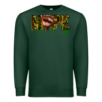 Sports Green hope juneteenth Premium Sweatshirt - CowGirlArtShop