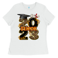 White gold senıor 2023 Ladies Tee - AdoDesignShop