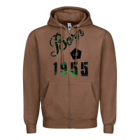 Chestnut Born In 1955 Zipper Hoodie - Bettercallsaul