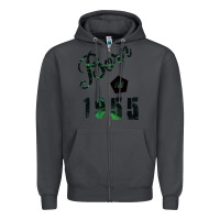 Smoke Born In 1955 Zipper Hoodie - Bettercallsaul