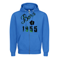 True Royal Born In 1955 Zipper Hoodie - Bettercallsaul