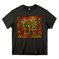 Asphalt feliz navidad cactus Heavy Core Tee - JahusDesignShop