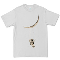 Dove Grey Astronaut Moon Swing Premium Tee - Bettercallsaul