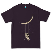 Plum Astronaut Moon Swing Premium Tee - Bettercallsaul