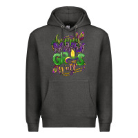 Charcoal Heather happy mardi gras yall Premium Hoodie - CowGirlArtShop