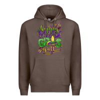 Coffee happy mardi gras yall Premium Hoodie - CowGirlArtShop