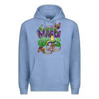 Colony Blue happy mardi gras yall Premium Hoodie - CowGirlArtShop