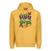 Mustard happy mardi gras yall Premium Hoodie - CowGirlArtShop