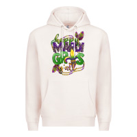 Pale Pink happy mardi gras yall Premium Hoodie - CowGirlArtShop
