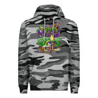 Slate Camo happy mardi gras yall Premium Hoodie - CowGirlArtShop