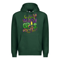 Sports Green happy mardi gras yall Premium Hoodie - CowGirlArtShop