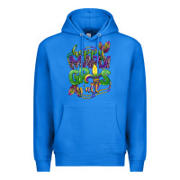 True Royal happy mardi gras yall Premium Hoodie - CowGirlArtShop