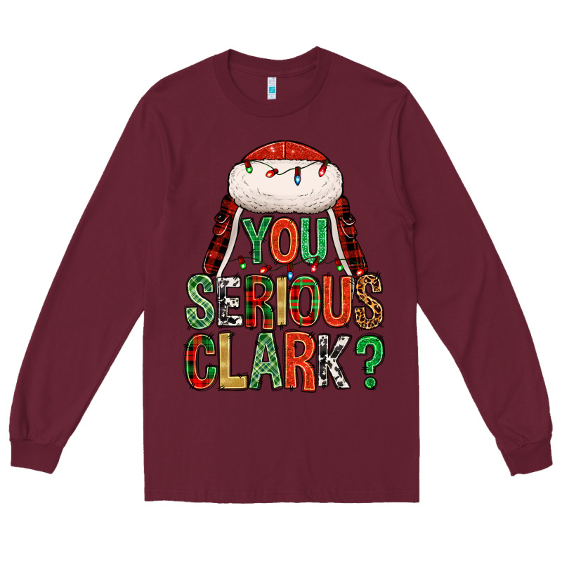 You Serious Clark Long Sleeve Tee by NancyCooperArtShop | Teevron