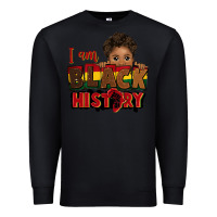 Black i am black history black boy peekaboo juneteenth Premium Sweatshirt - CowGirlArtShop