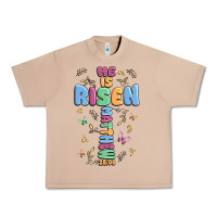 Burro he is risen cross Urban Heavy Tee - MaliasSmallBusiness