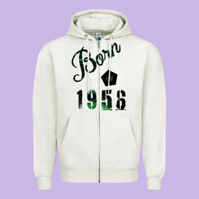 Born In 1956 Zipper Hoodie Designed By Bettercallsaul