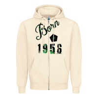 Sandshell Born In 1956 Zipper Hoodie - Bettercallsaul