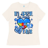 Bone in april we wear blue Ladies Tee - JahusDesignShop