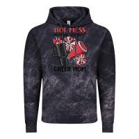 Cloud Black hot mess always stressed cheer mom Vintage Hoodie - MaliasSmallBusiness