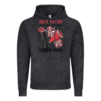 Vintage Black hot mess always stressed cheer mom Vintage Hoodie - MaliasSmallBusiness