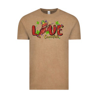 Vintage Coffee mardi gras love crawfish Vintage Tee - MaliasSmallBusiness