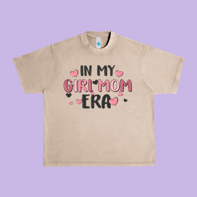 In My Girl Mom Era Urban Heavy Tee Designed By Maliassmallbusiness
