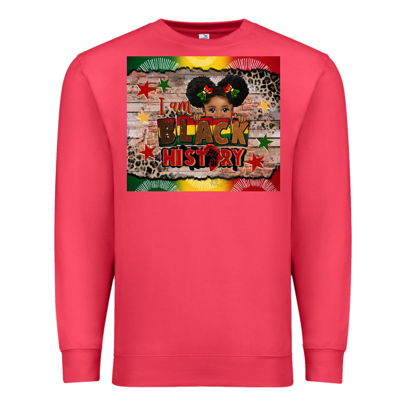 I Am Black History Premium Sweatshirt by CowGirlArtShop | Teevron