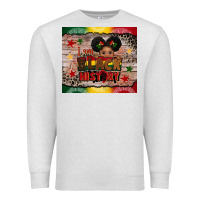 Oatmeal Heather i am black history Premium Sweatshirt - CowGirlArtShop