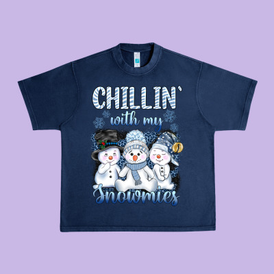 Chillin  With My Sowmies Urban Heavy Tee Designed By Adodesignshop