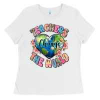 White teachers change the world Ladies Tee - JahusDesignShop