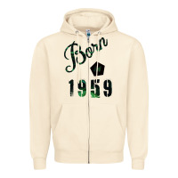 Sandshell Born In 1959 Zipper Hoodie - Bettercallsaul