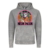 Cloud Rock neon moon Vintage Hoodie - MaliasSmallBusiness