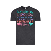 God Made Us Best Friend Vintage Tee | Teevron