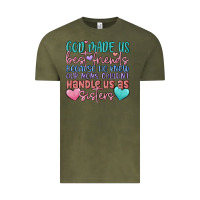 Vintage Olive god made us best friend Vintage Tee - MaliasSmallBusiness