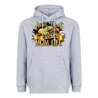 Heather Grey livin that sports mom life Heavyweight Hoodie - CowGirlArtShop