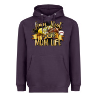 Plum livin that sports mom life Heavyweight Hoodie - CowGirlArtShop
