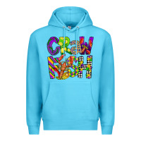 Ocean Blue crawfish mardi gras Premium Hoodie - CowGirlArtShop