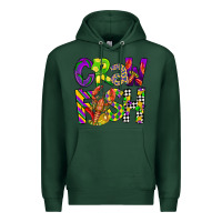 Sports Green crawfish mardi gras Premium Hoodie - CowGirlArtShop