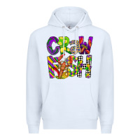 White crawfish mardi gras Premium Hoodie - CowGirlArtShop