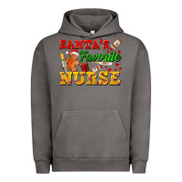 Pigment Tornado Santa's Favorite Nurse Urban Hoodie - FaDigitalArtStudio