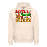 Sandshell Santa's Favorite Nurse Urban Hoodie - FaDigitalArtStudio