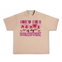 Burro sorry girls mommy is my valentine Urban Heavy Tee - MaliasSmallBusiness