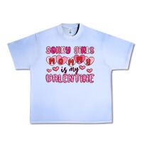 Grape Ice sorry girls mommy is my valentine Urban Heavy Tee - MaliasSmallBusiness