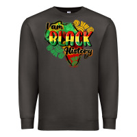 Smoke i am black history Premium Sweatshirt - CowGirlArtShop
