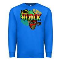 True Royal i am black history Premium Sweatshirt - CowGirlArtShop