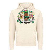Vintage Artic st. patrick's day highland cow Vintage Hoodie - MaliasSmallBusiness