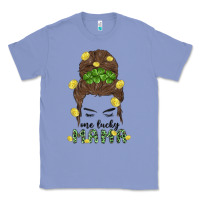 Colony Blue one lucky mama Classic Tee - MaliasSmallBusiness